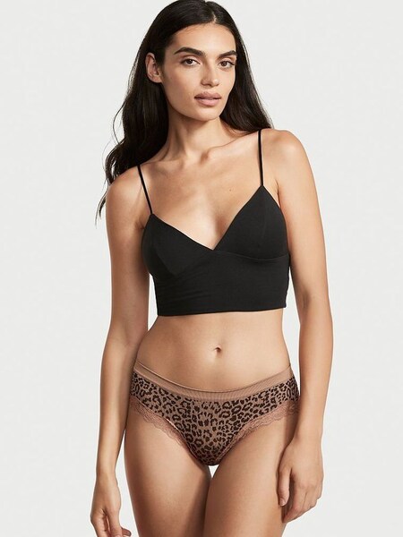 Cali Leo Brown Seamless Hipster Knickers (P85302) | €4.50