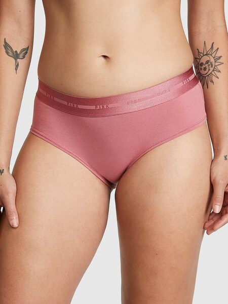 Soft Begonia Pink Logo Hipster Knickers (P86285) | €10.50