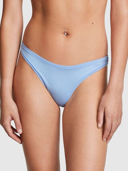 Harbor Blue Thong Knickers (P86430) | €10.50