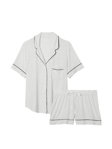 Snow Heather Grey Short Pyjamas (P88546) | €63
