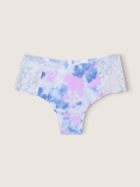 Arctic Ice Tie Dye Blue No Show Cheeky Knickers (P89806) | €4.50