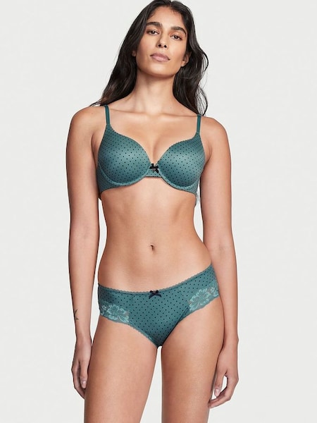 French Sage Green Smooth Full Cup Push Up Bra (P95934) | €15.50