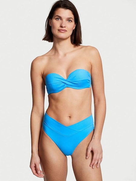 Capri Blue Cross Over Bikini Bottom (Q02627) | €13.50