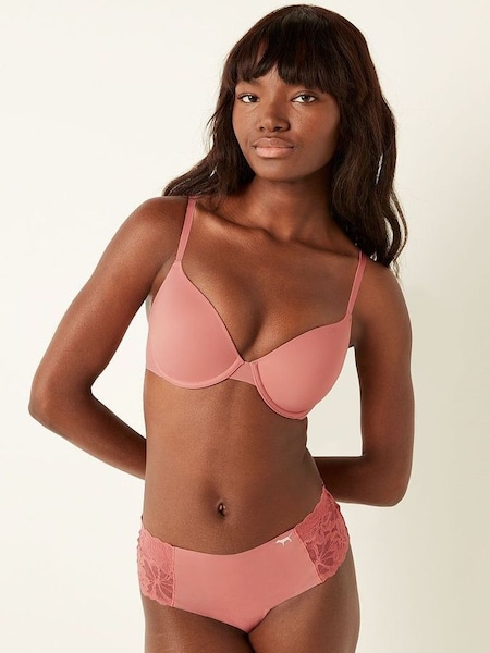 French Rose Pink Smooth Lightly Lined T-Shirt Bra (Q06172) | €33