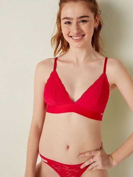 Red Pepper Regular Cup Lace Unlined Triangle Bralette (Q06174) | €15