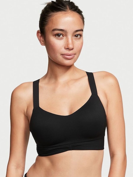 Black Smooth Non Wired Sports Bra (Q15134) | €19.50