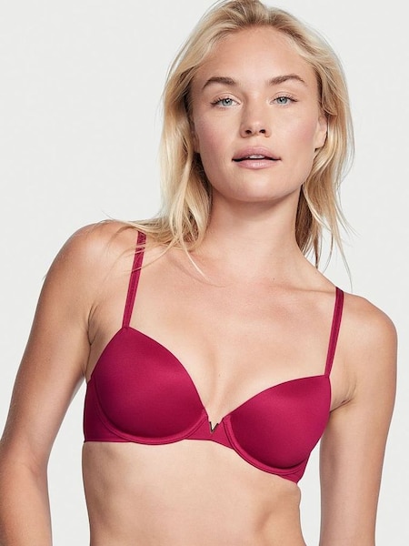Claret Red Smooth Lightly Lined Demi Braa (Q24933) | €25