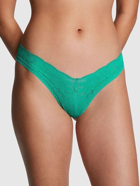 Brazilian Teal Blue Lace Brazilian Knickers (Q28442) | €10.50