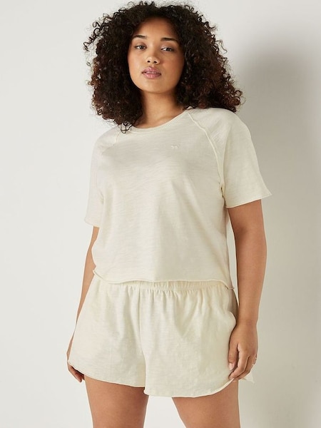 Cream Summer Lounge Short Sleeve TShirt (Q30528) | €22.50