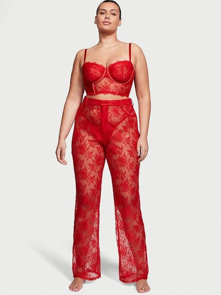 Lipstick Red Archive Lace Pant (Q31181) | €63