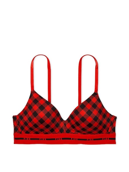 Red Pepper Tartan Non Wired Lightly Lined Smooth T-Shirt Bra (Q31504) | €33 - €34
