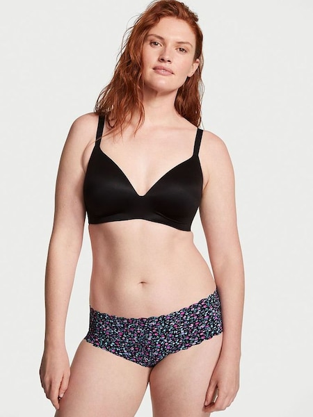 Black Pretty Ditsy Scalloped Hipster Knickers (Q37744) | €10.50