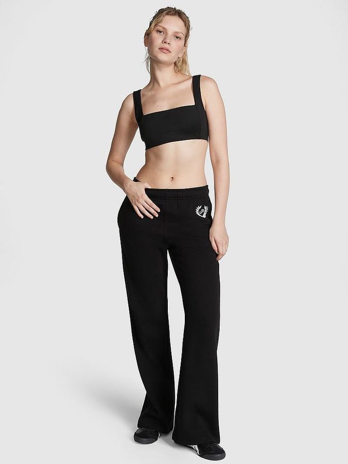 Victoria secret pink black joggers shop