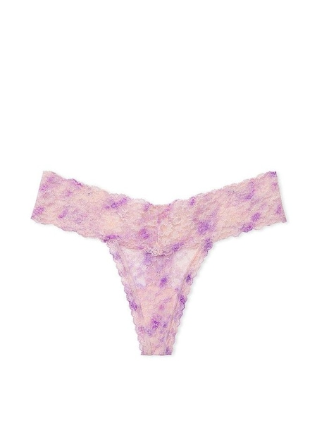 Unicorn Purple Thong Lace Knickers (Q42143) | €10.50