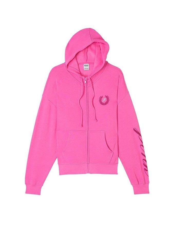 Pink on sale hoodies top