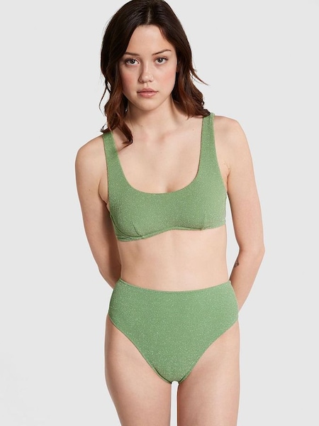 Wild Grass Green Padded Bikini Top (Q43519) | €30