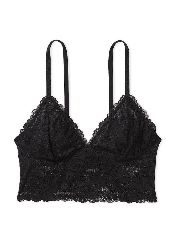 Black bralette victoria's secret store