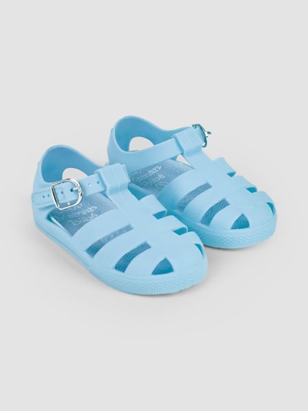 Blue Jelly Sandals (Q50735) | €16