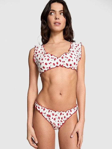Summer Berries Red Frankies Bikinis Hudson Bikini Top (Q50886) | €39