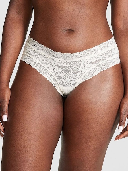 Coconut White Lace Cheeky Knickers (Q57328) | €10.50