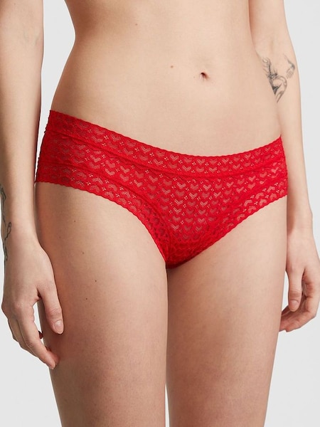 Red Pepper Heart Lace Cheeky Knickers (Q57368) | €10.50