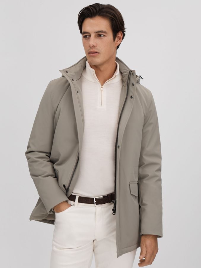 Manteaux et vestes d contract s marron pour hommes Reiss