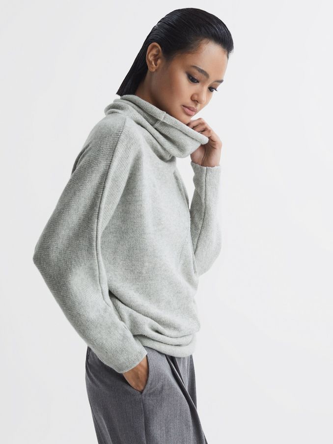 Ladies turtleneck jumpers uk top