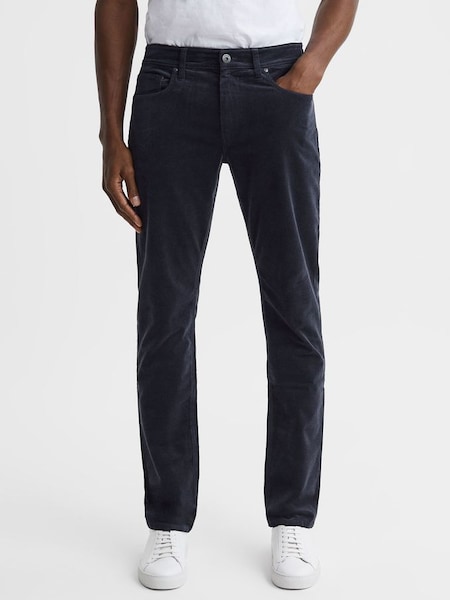 Paige Corduroy Jeans in Deep Anchor (Q72178) | $480