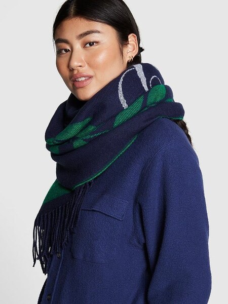 Midnight Navy Blue Blanket Scarf (Q74866) | €22.50