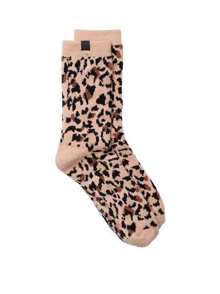 Leopard Brown Socks (Q80532) | €15.50