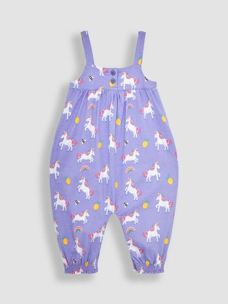 Lilac Purple Unicorn Print Jumpsuit (Q81414) | €37