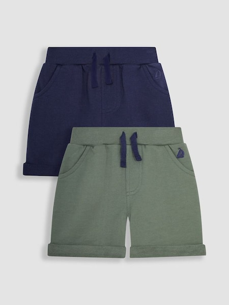 Khaki Green 2-Pack Jogger Shorts (Q81720) | €25