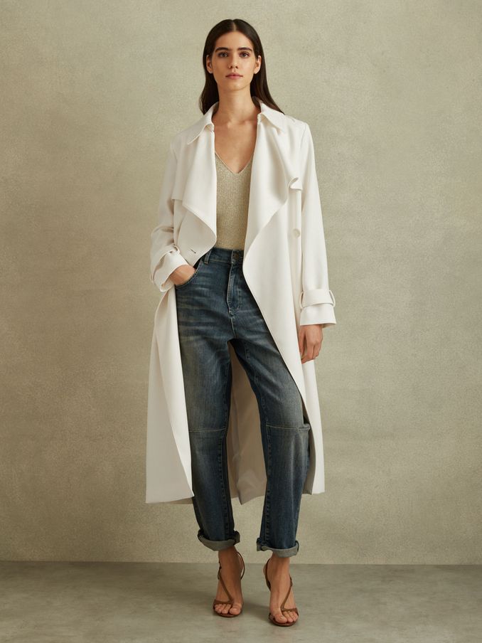 Ladies white sale coats uk