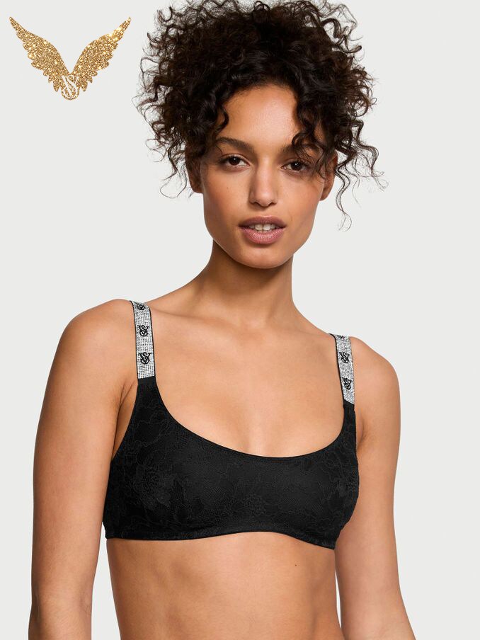 Black Bralettes Black Lace Bralette Victoria s Secret IE