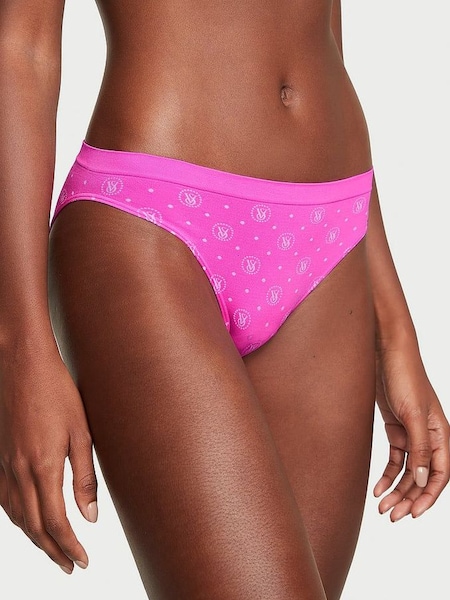 Neon Princess Pink Dot Seamless Bikini Knickers (Q85916) | €10.50