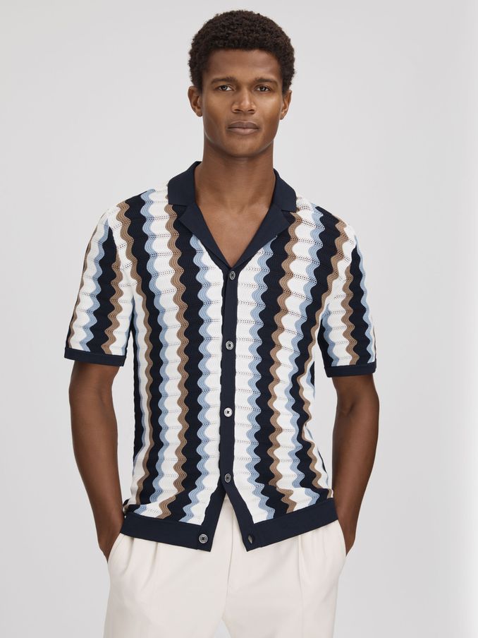 Men s Printed Shirts Printed Shirts For Men Reiss Australia