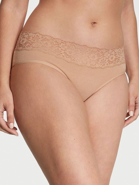 Praline Nude Posey Lace Waist Hipster Knickers (Q87169) | €10.50