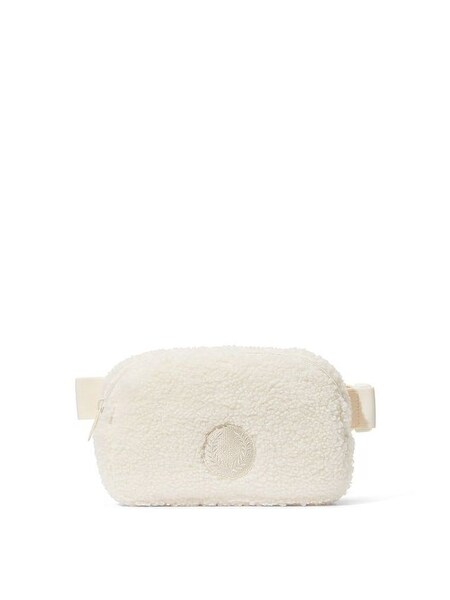 Creamer White Cosy Plush Belt Bag (Q87711) | €22.50