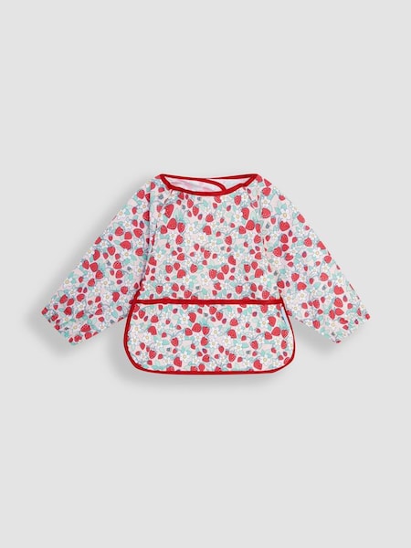 Pink Strawberry Deluxe Sleeved Bib (Q97773) | €13