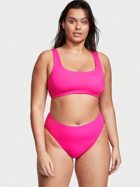 Forever Pink High Waisted Bikini Bottom (R74685) | €13.50