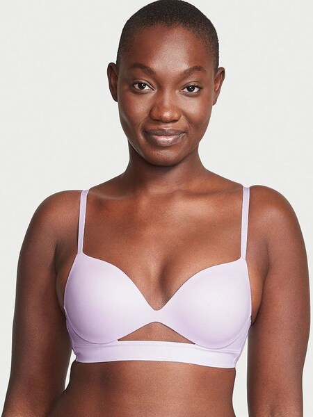 Perfume Purple Smooth Non Wired Push Up Bra (R74703) | €45