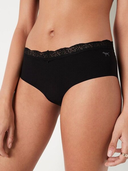 Pure Black No Show Hipster Knickers (R74709) | €10.50