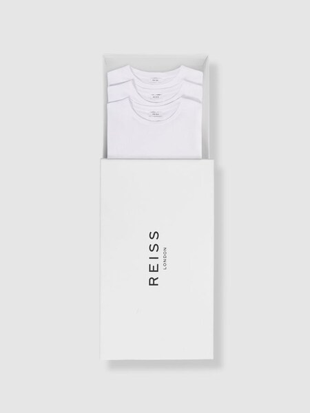 Three Pack Of Crew Neck T-shirts in White (T38964) | €95