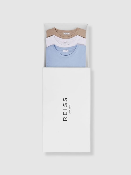 Three Pack Of Crew Neck T-shirts in Neutral (T44885) | €95