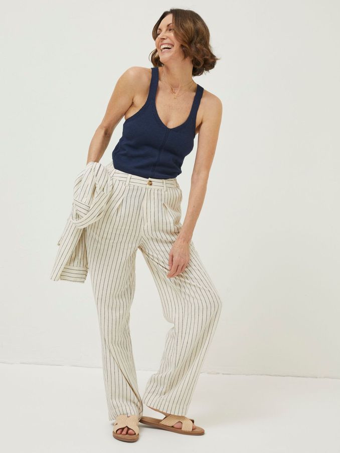 Women s Striped Trousers FatFace IE