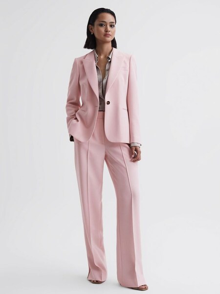Petite Single Breasted Blazer in Pink (T50744) | SAR 556