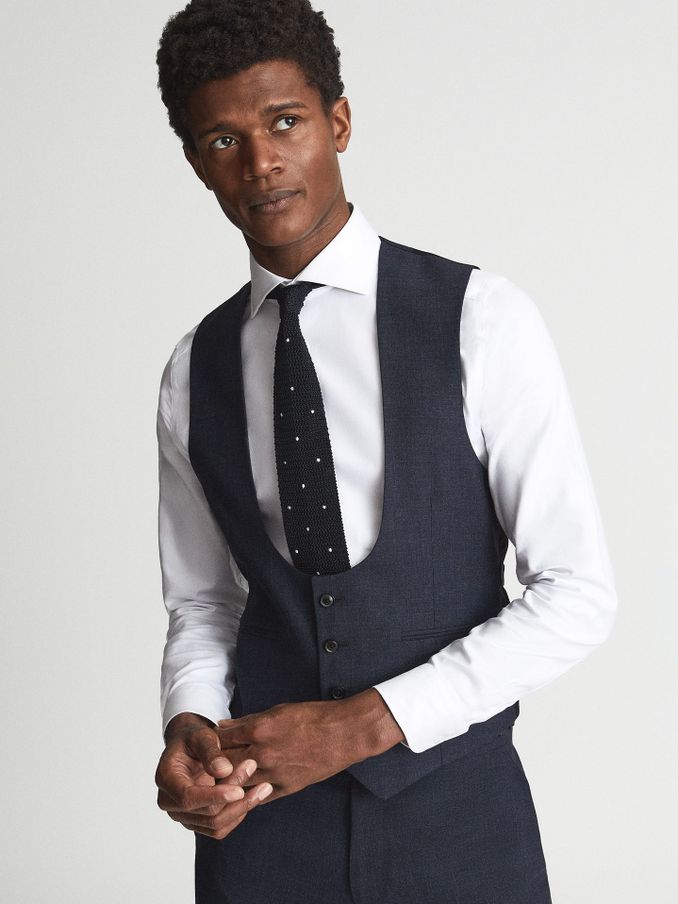 Men s Waistcoats Sale Suitsandtailoring Reiss Netherlands