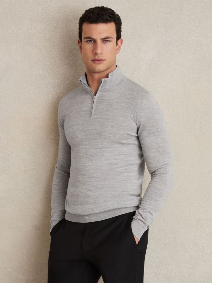 Soft grey jumper cheap