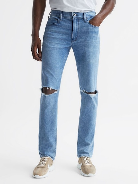 Paige slim-fit jeans met hoge stretch in Odgen Destructed (U96865) | € 257