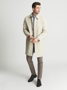 Trench long coupe droite Reiss Colombo